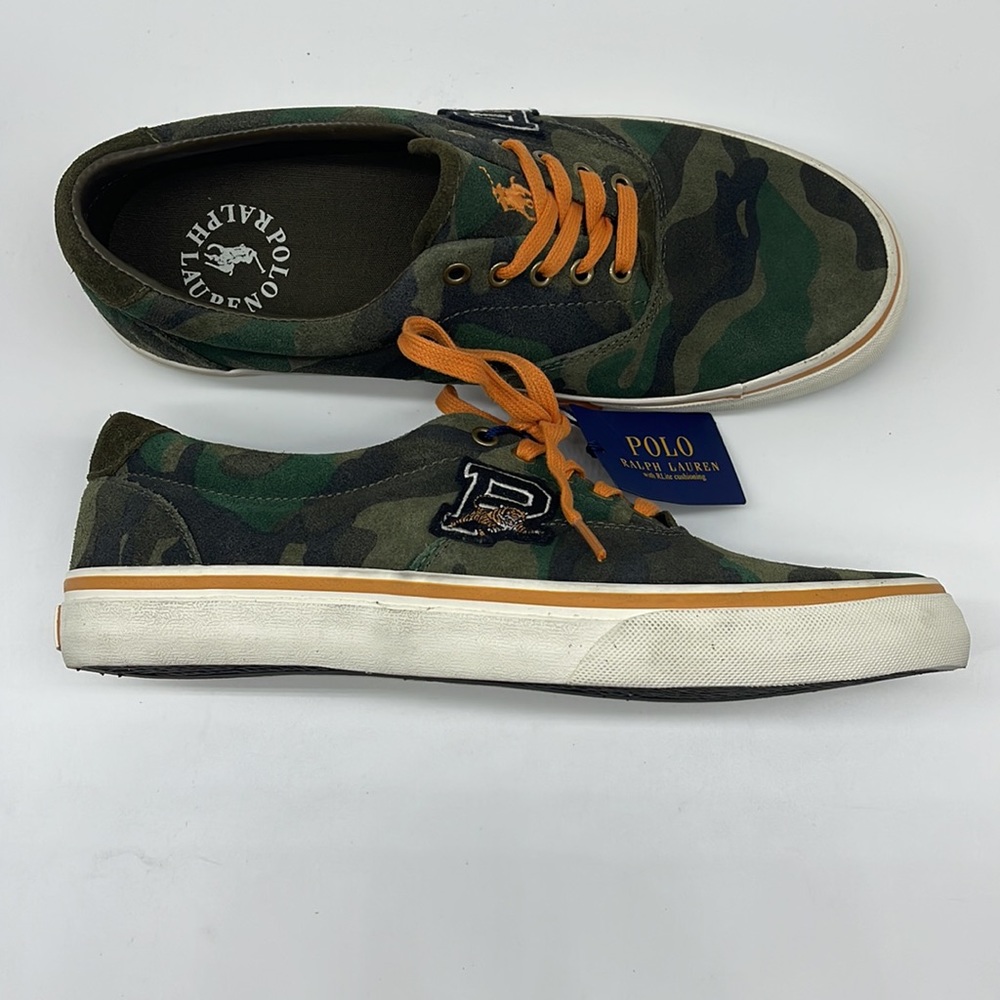 Polo Ralph Lauren Thorton III Mens Shoes Olive Camo Choose SZ/color  US/Green